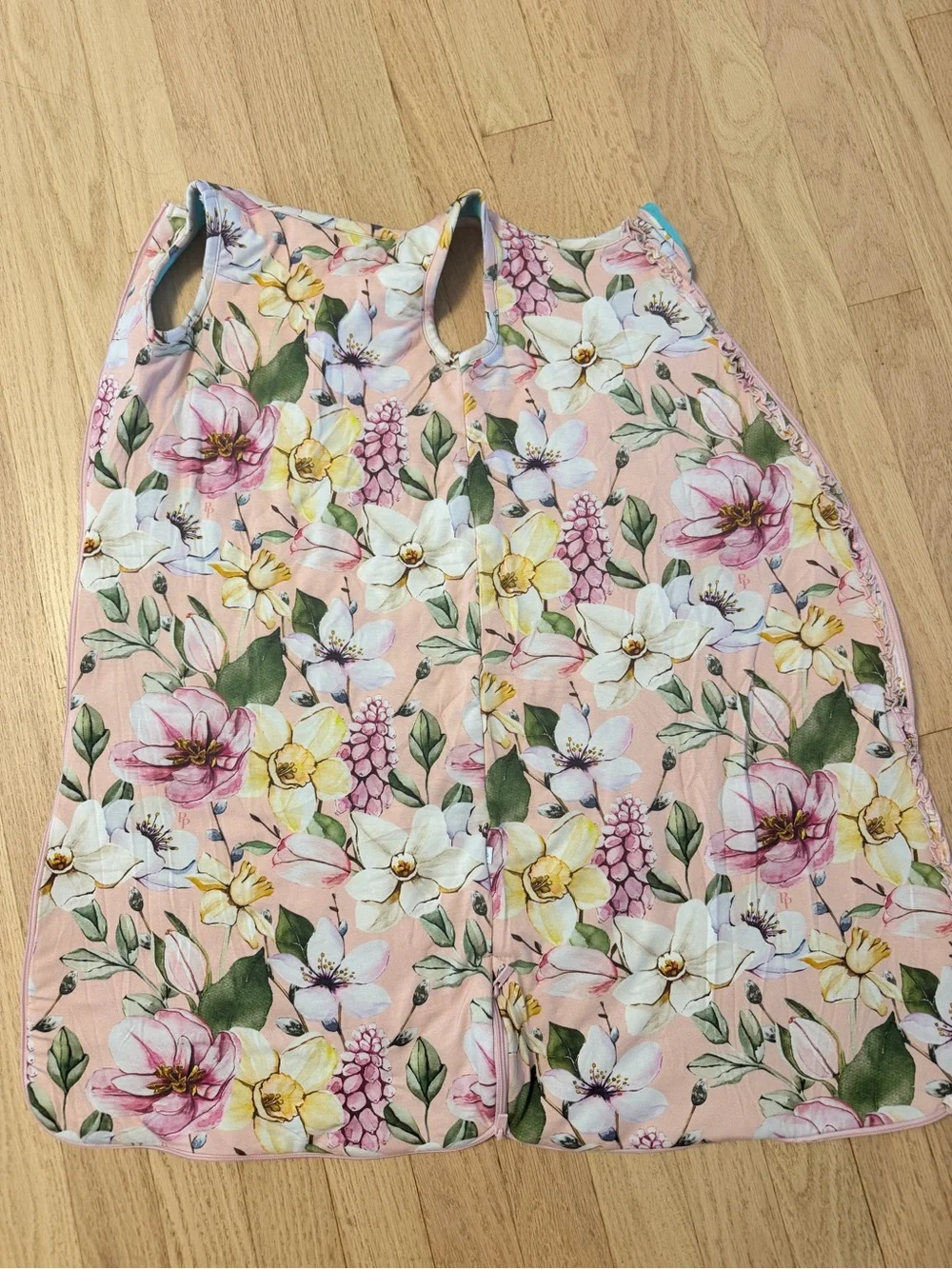 Posh Peanut Pink Floral Sleeveless Sleep Sack